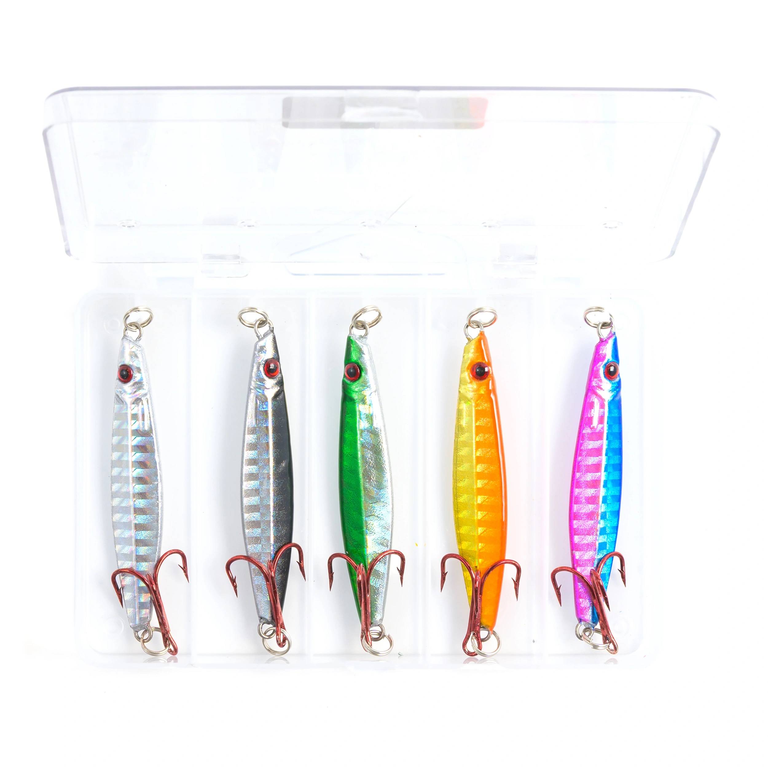 Betesask med 5st reflekterande mini pilkar - 15g!