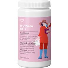 Hjärtats Multivitamin Kvinna 60+ Tablett 100st