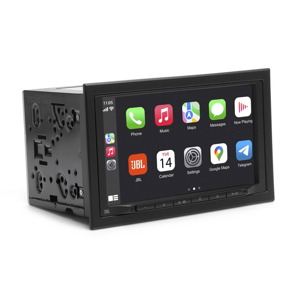 Autoradio 2DIN 7'' touch skærm med DAB+ - JBL Legend 700D med trådløs Apple Carplay & Android Auto