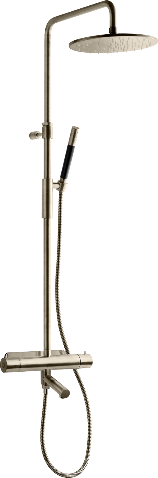 Tapwell Takduschset TVM2200-160 (Brushed Nickel)