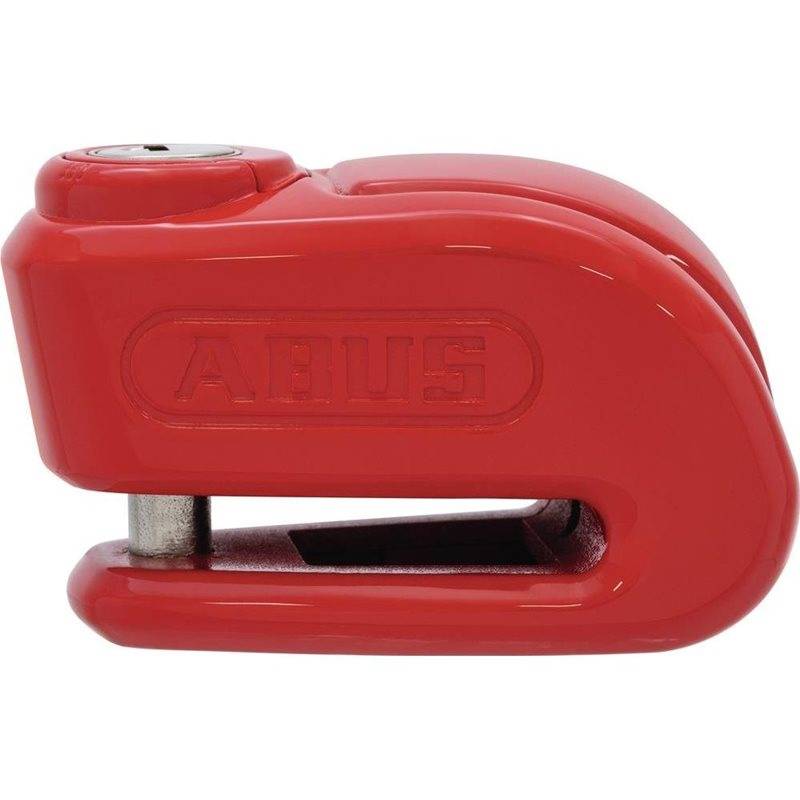 Abus Skivbromslås 370 Trigger Alarm 2.0 (10 mm) Red - Röd