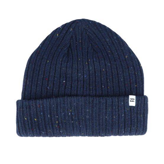Billabong - Blå cuff Beanie - Kids Arcade Boy Speckled Dark Blue Cuff @ Hatstore