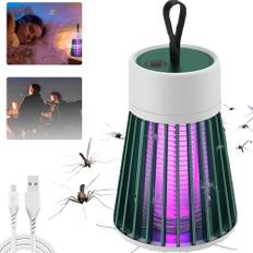 Mozzguard Mosquito Zapper, 2024 New Best MozzGuard Mosquito Zapper, Tragbarer Buzzbug Mosquito Killer, MozzGuard Pro, Zaptek Mosquitoes Zapper für Außen und Innen (B-Green)