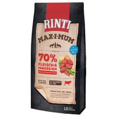 Økonomipakke: 2 store poser RINTI  - Max-i-mum Oksekød (2 x 12 kg)