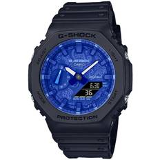 [Casio] G-Shock Watch []BLUE PAISLEY Series GA-2100BP-1AJF Men's Black