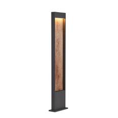 SLV Flatt Pole LED Antracit/Brun pollare 100cm