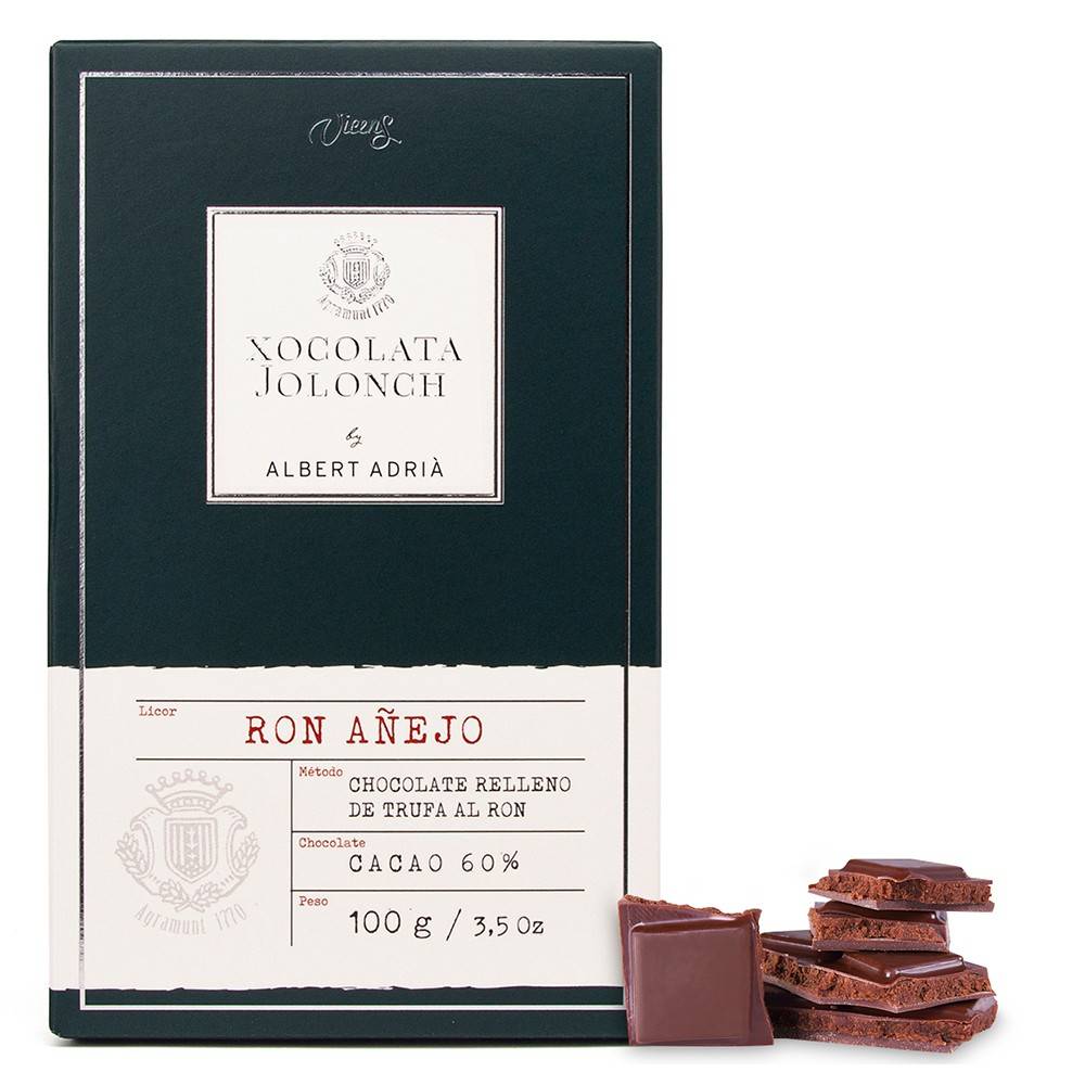 Jolonch by Albert Adrià – Mørk chokolade med romtrøffel 100 gram