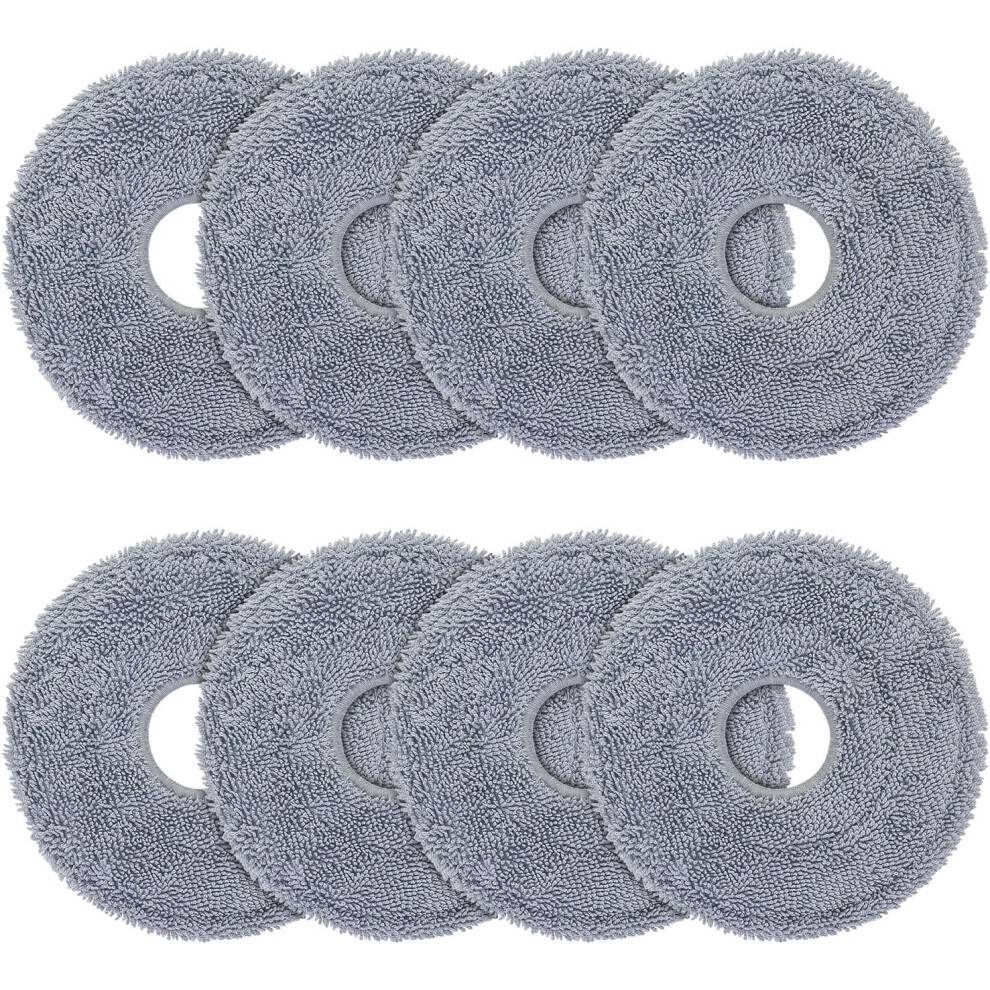 Pakke med 8 vådservietter, kompatibel med Roborock Saros 10R/Z70/20, Q Revo/Qrevo S/Qrevo Pro/Qrevo Master/Qrevo Edge/Qrevo Curv/2 Pro/Qrevo