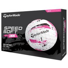 TaylorMade Speed Soft 2024 Ink Pink Golf Balls