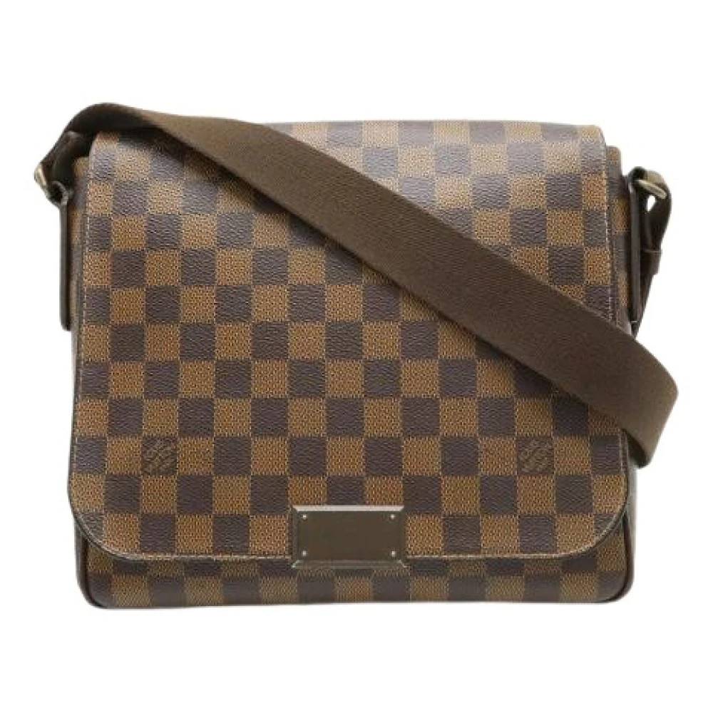 Louis Vuitton Vintage Pre-owned Damier District PM Messenger Bag - Vintage - unisex - Brun - ONE SIZE -