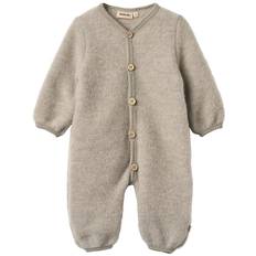 Wheat Heldragt - Uld - Levi - khaki melange - Wheat - 2 år (92) - Heldragt