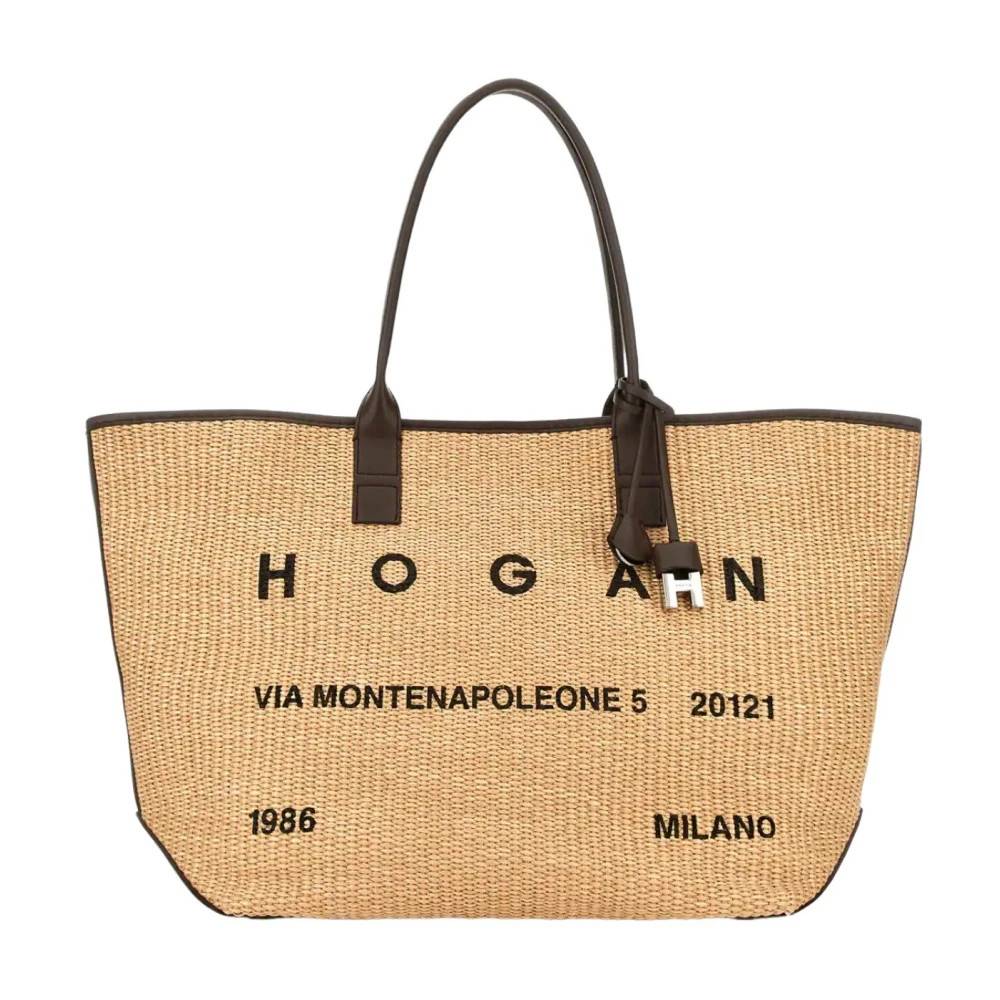 Hogan Tote tasker - Tasker - Dame - Beige - ONE SIZE - Uld