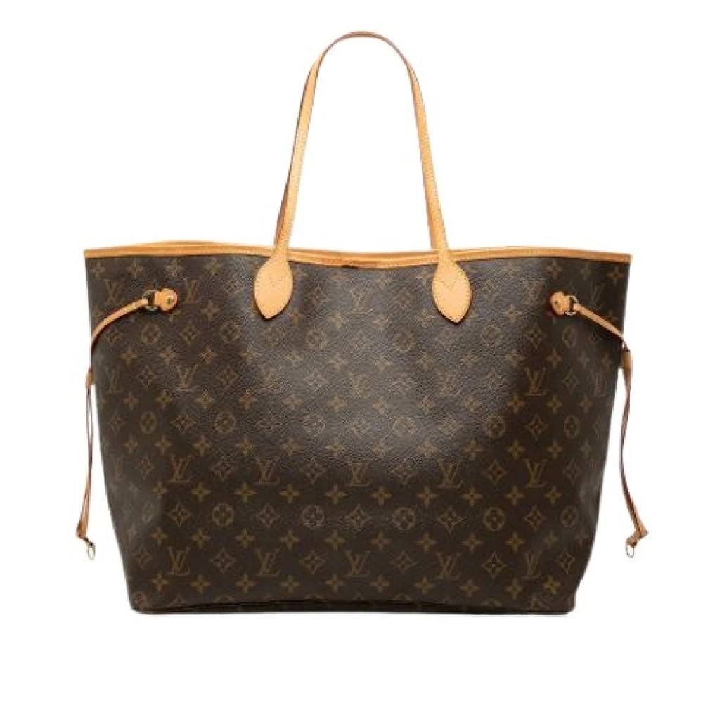 Louis Vuitton Vintage Pre-owned Neverfull GM - Vintage - Dame - Brun - ONE SIZE - Læder