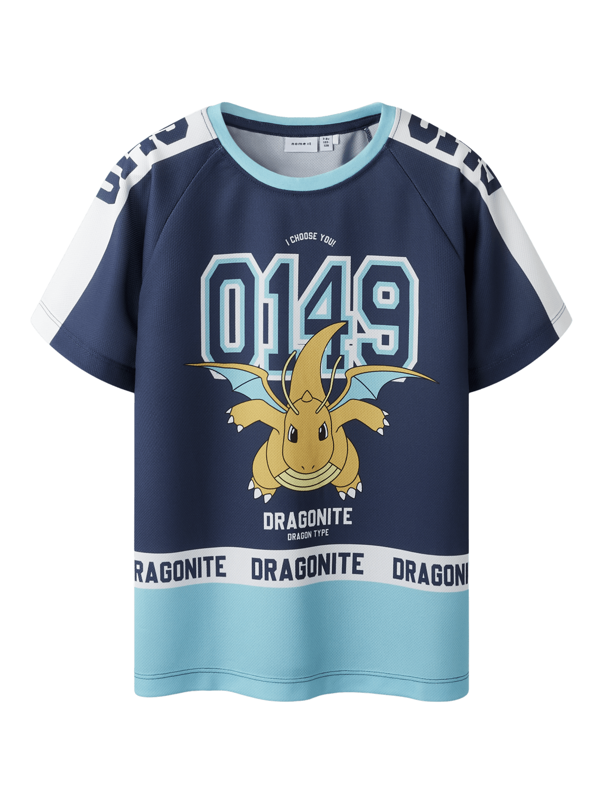 NAME IT SAL POKEMON POLY TOPP BOX SKY - Insignia Blue - Blå,Hvit