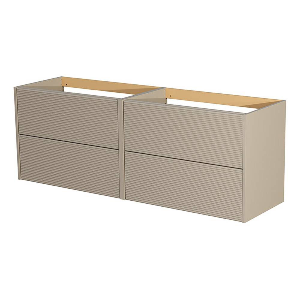 TVÄTTSTÄLLSSKÅP CAMARGUE AURA DUBBEL 160CM 4 LÅDOR MATRIS DYN