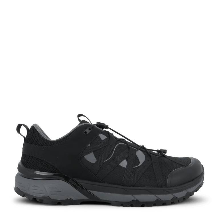 GREEN COMFORT® Tyril Men's Black elastic laced sneaker Str. 42.
