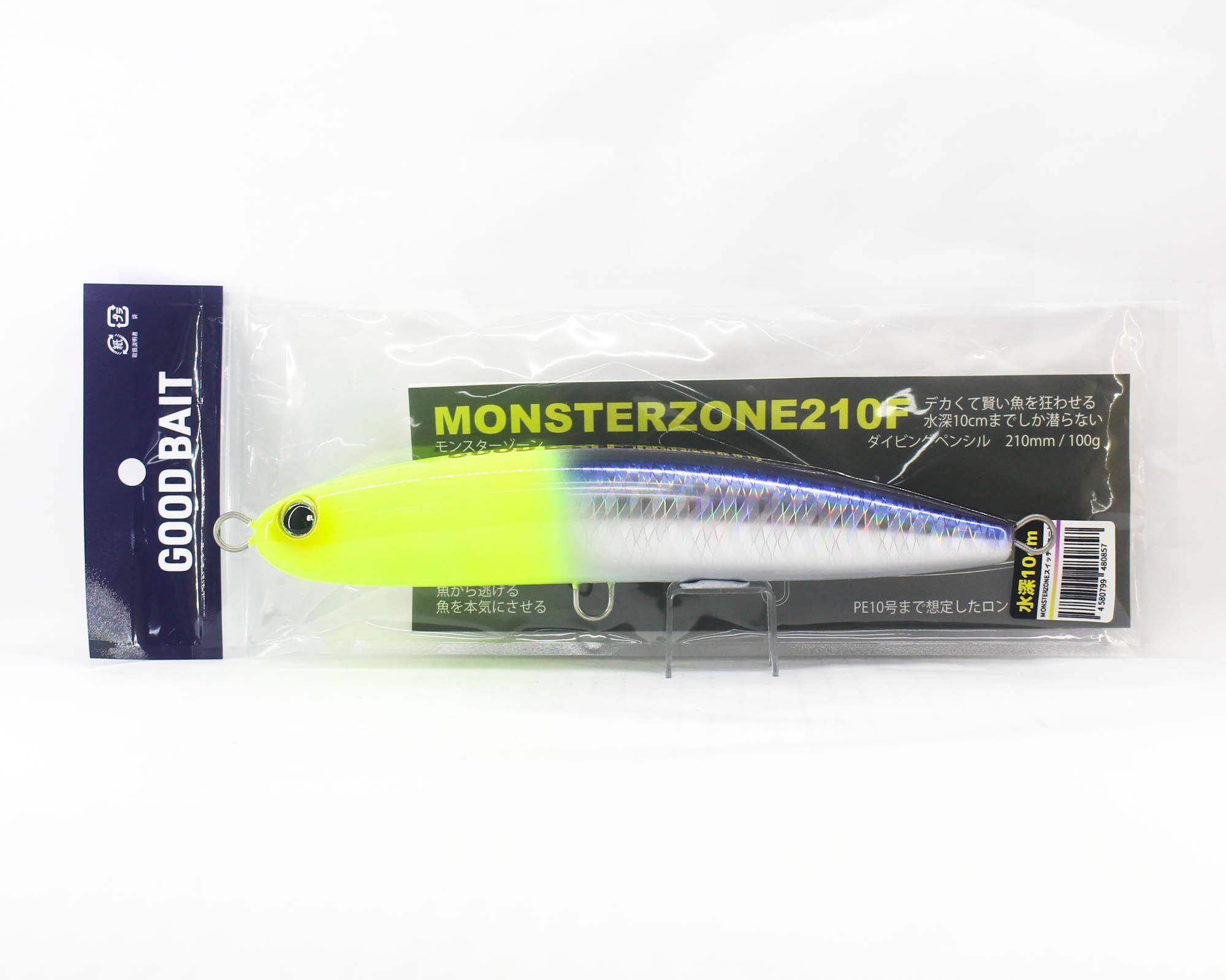 Good Bait Monster Zone 210F 210mm 100 grams Floating Lure Switch Chart 0857