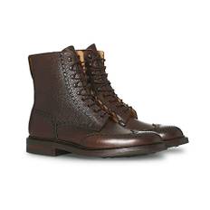 Crockett & Jones Islay Boot Dark Brown Grained Calf