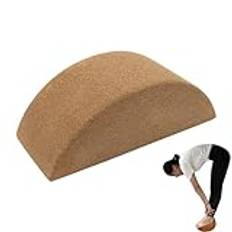 Kork-yogablock-meditations- och fitnessverktyg, yoga-stenar med hög densitet för träningsflexibilitet | lätta och robusta yogarekvisita för nybörjare och proffs för, fitness