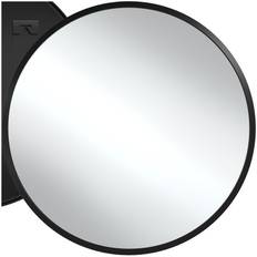 Rundt spejl Fiona med aluminiumsramme - 80 cm