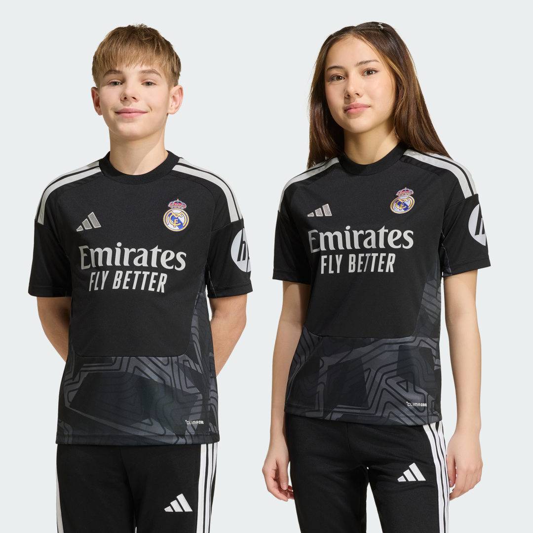 Real Madrid 26/27 hjemmebanemålmandstrøje til børn