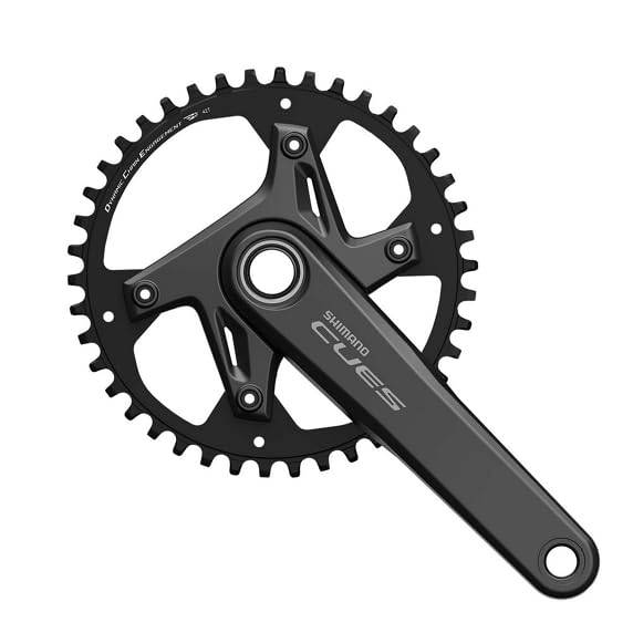 SHIMANO CUES Vevpart mm 42T Serie Färg EFCU60301AXB2X FC-U6030-1 11/10/9-Växlad 165.0 grå färg