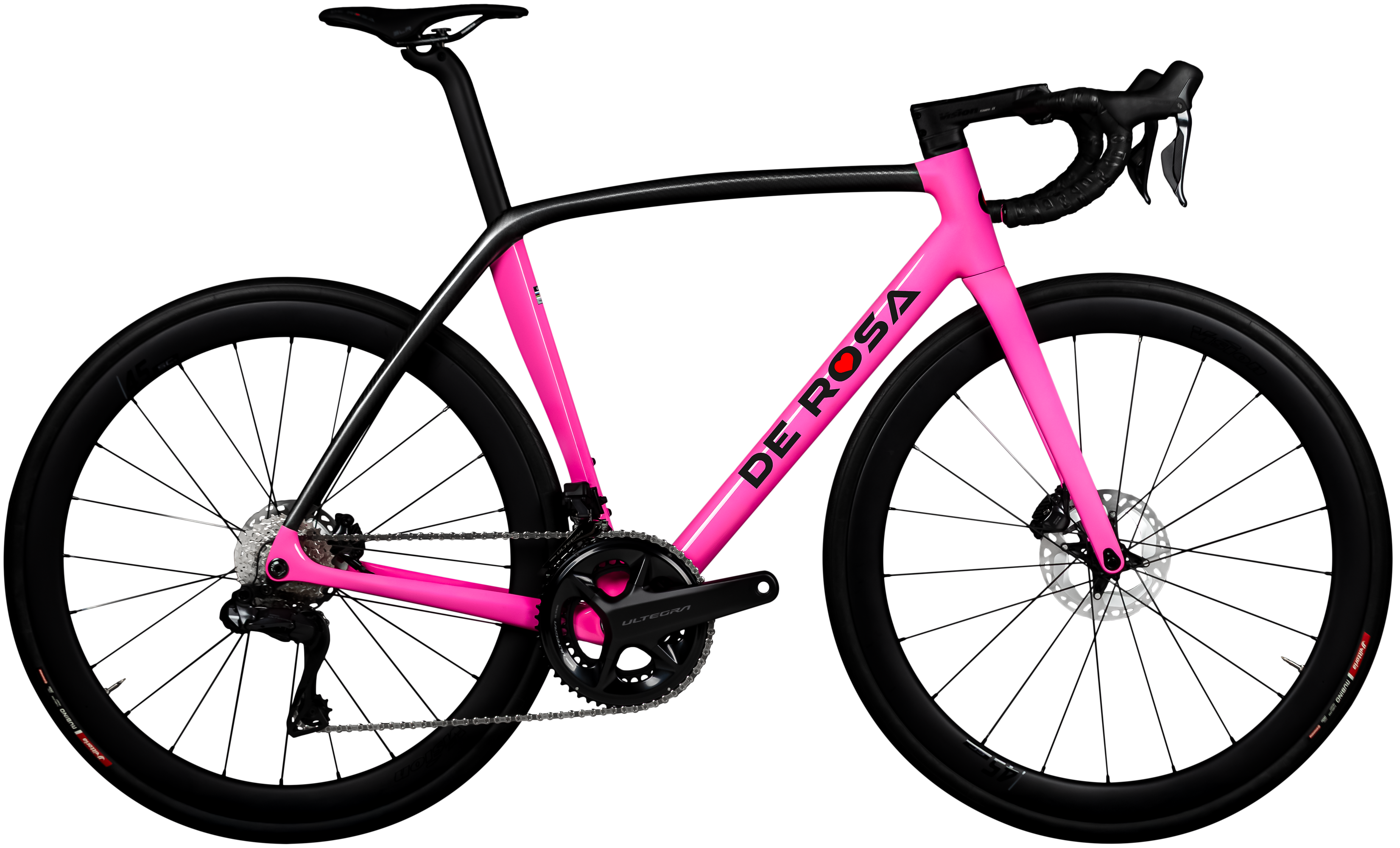 De Rosa New Idol | Campagmolo Super Record 13 | Campagnolo Bora WTO - Pulsar Pink / S
