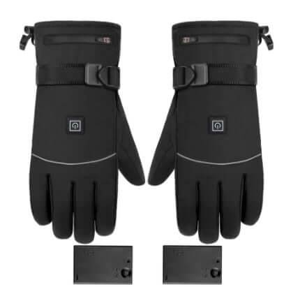 Winter Electric Heated Touchscreen Motorcycle Gloves - Battery box type A2 / One size