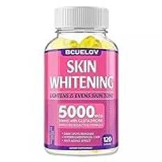 L-Glutathione 5000Mcg Skin Whitening (120 Capsules) Anti-Aging, Antioxidant