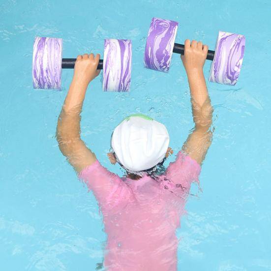 Vattenhantlar Aqua Fitness Hantlar EVA Skum Vattenvikter för Poolmotståndsträning Aerob Träningsutrustning för Män Kvinnor Viktminskning