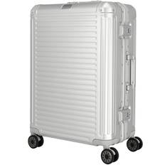 Travelite NEXT 2.0 Sølv Aluminium Kuffert 4 Hjul - 47 X 67 X 26 - 69 L -RECYCLED