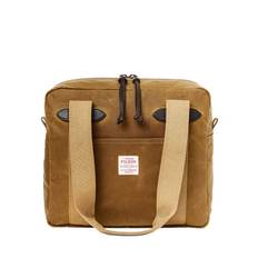 Filson - Tin Cloth Tote Bag With Zipper - Dark Tan, Filson