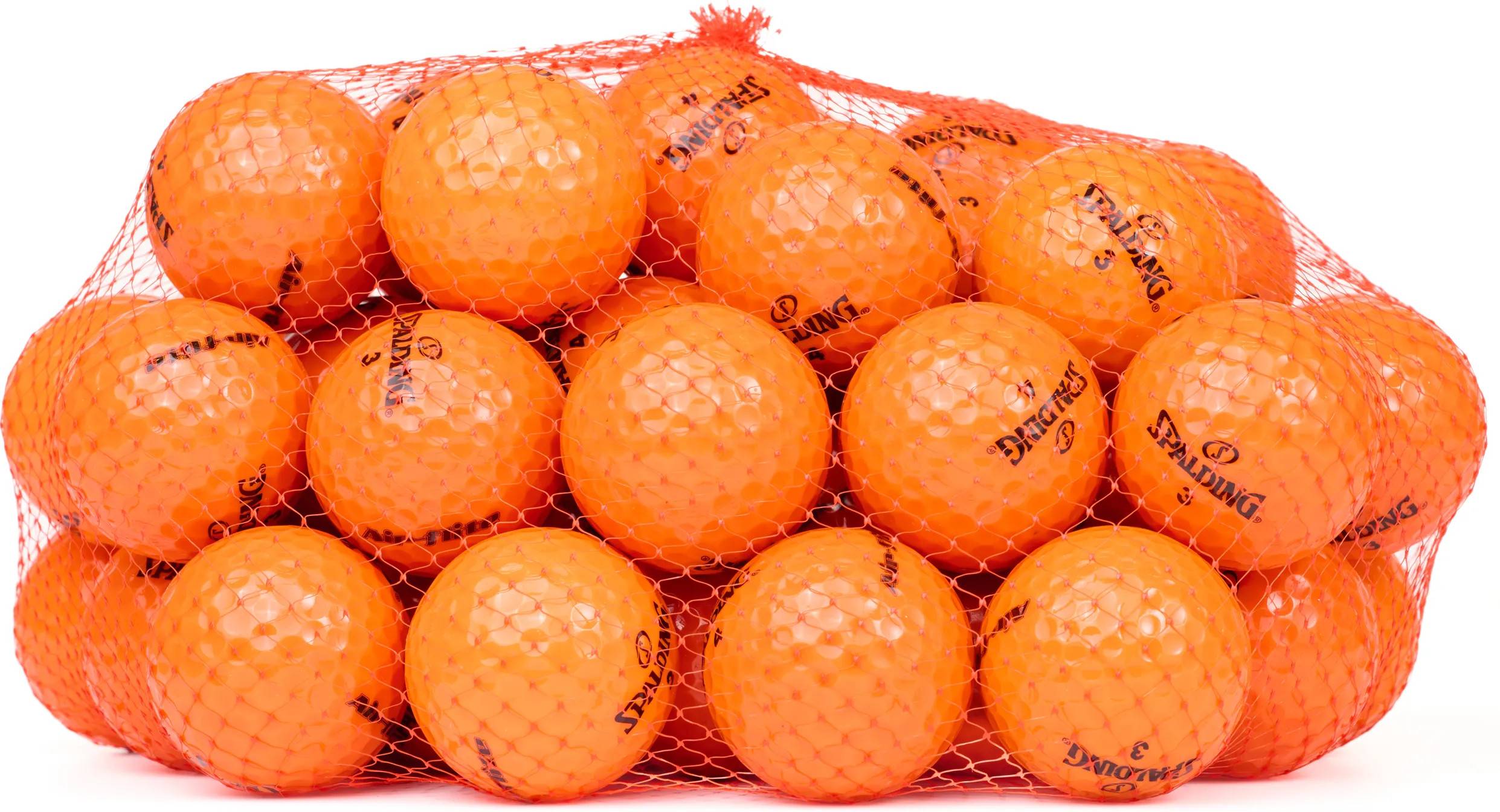 50 Spalding Air-Flite Golfbälle, orange