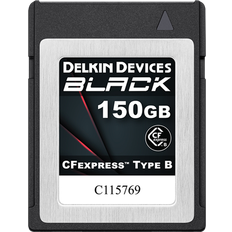 Delkin CFexpress Typ B BLACK 150GB R1725 / W1530