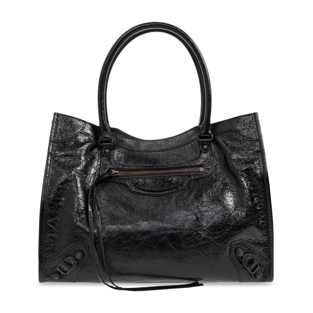 Balenciaga Le City Tote Small-- Tasker - Dame- Sort- ONE SIZE- Bomuld- Le City Tote Small