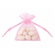 Organzapåsar - Rosa - 10-pack