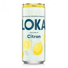 Dryck Loka Citron 33cl burkar 20St/Förp "Sleek" (33cl)