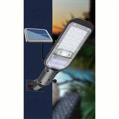 En solar split utomhusbelysning gatubelysning LED människokroppsinduktion innergårdsvägglampa trädgård utomhus garageljus - utegård - trädgård - vatte - Svart