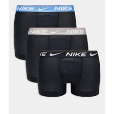 Nike - Dri-FIT Ultra Comfort - Pakke med 3 par sorte boksershorts med kontrasterende linning