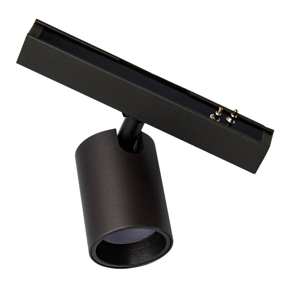 Magnetisk Mini LED skenspot - Antracit, 1W, Passar till PicoTrack 2 skenor, RA92, 12V - Dimbar : Dimbar, Kulör : Neutral, Spridning : 24°