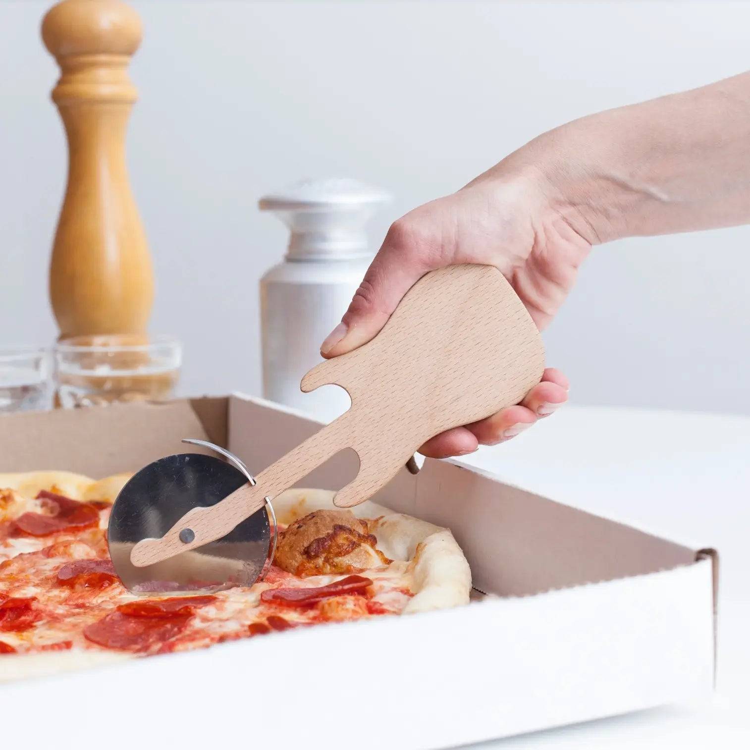 Rock Guitar Pizza Cutter