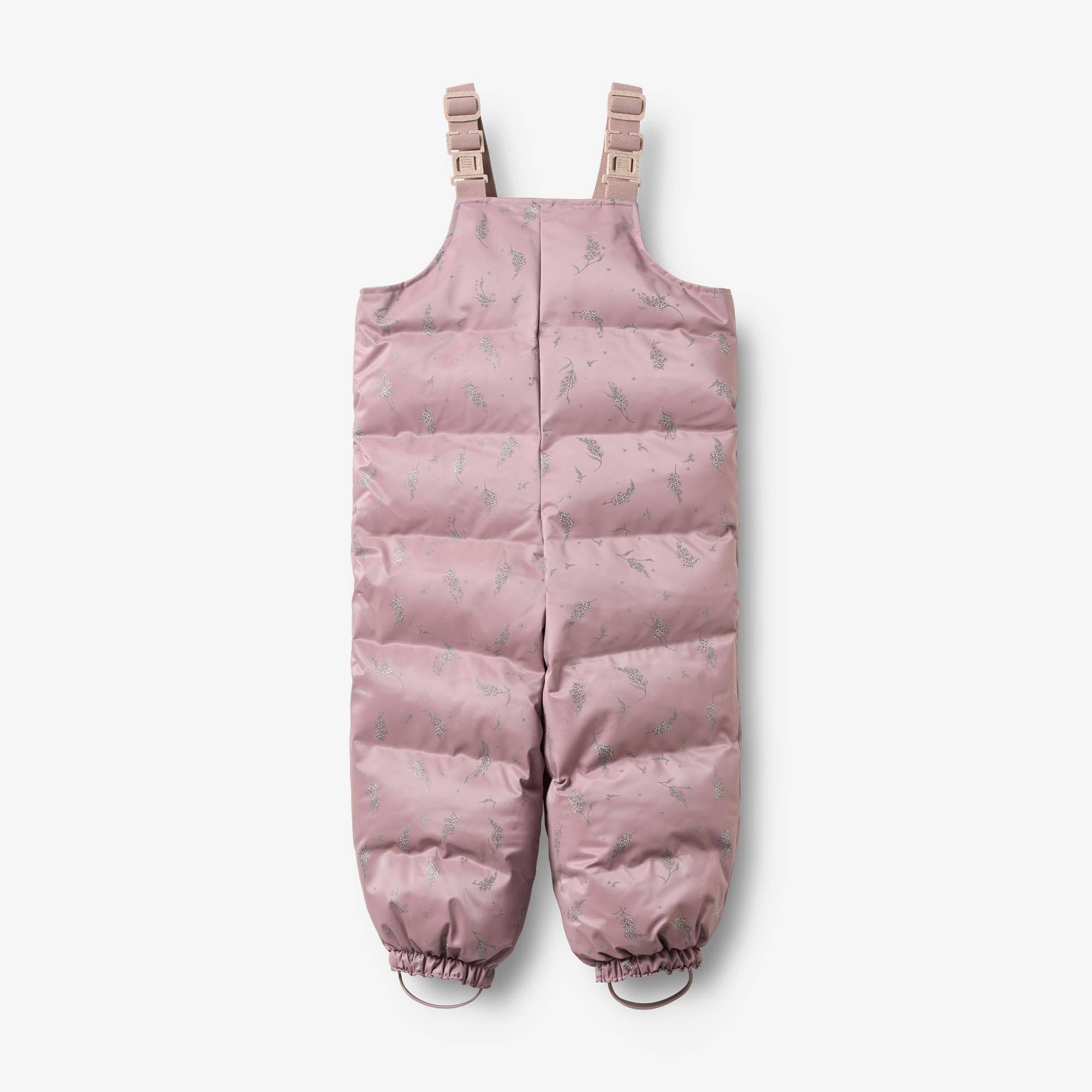 WHEAT® - Puffer Track Pants Baakk - lavender flowers - Str 92.