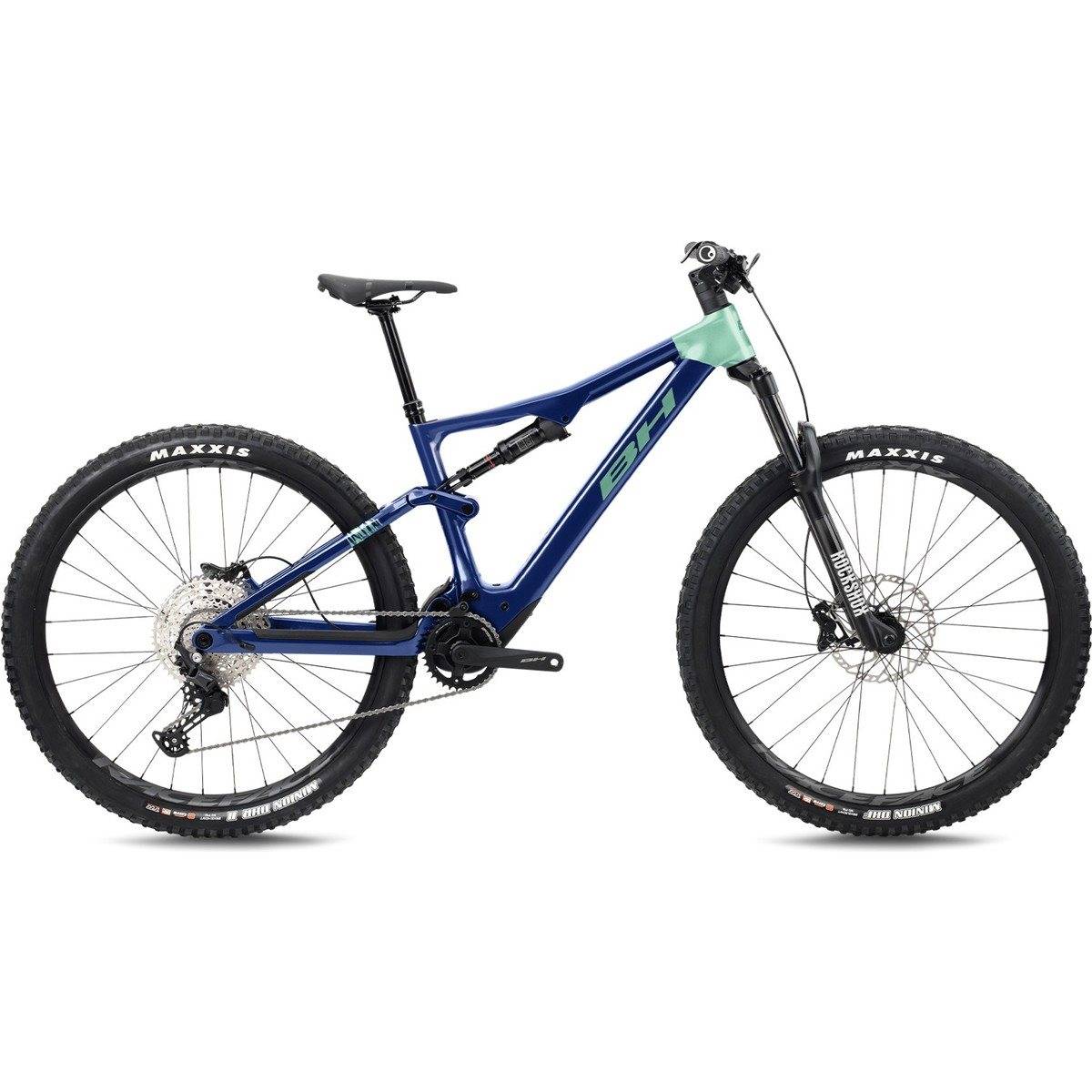 El MTB BH iLynx Trail Carbon 8.5 Blue/Green/Green - BLUE/GREEN/GREEN (XL)