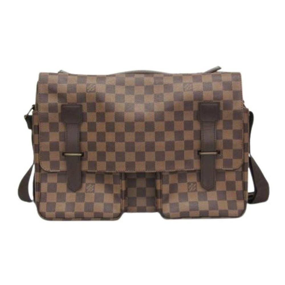 Louis Vuitton Vintage Pre-owned Vintage Damier Skuldertaske - Vintage - unisex - Brun - ONE SIZE - Uld