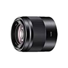 Sony SEL-50F18 Porträt-Objektiv (Festbrennweite, 50 mm, F1.8, APS-C, geeignet für A6700, A6600, A6400, A6100, ZVE10, E-Mount) schwarz
