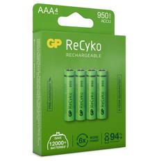 ReCyko Laddningsbara AAA-batterier 950mAh 4-pack