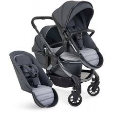 ICandy Peach 7 Double Stroller - Phantom / Truffle