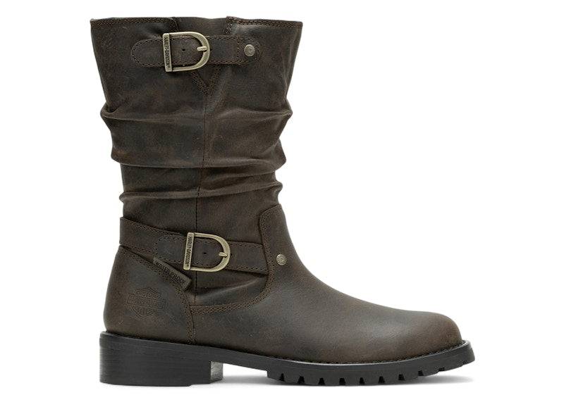 Harley-Davidson Almand 9" Boots Brown (Women's) - 7