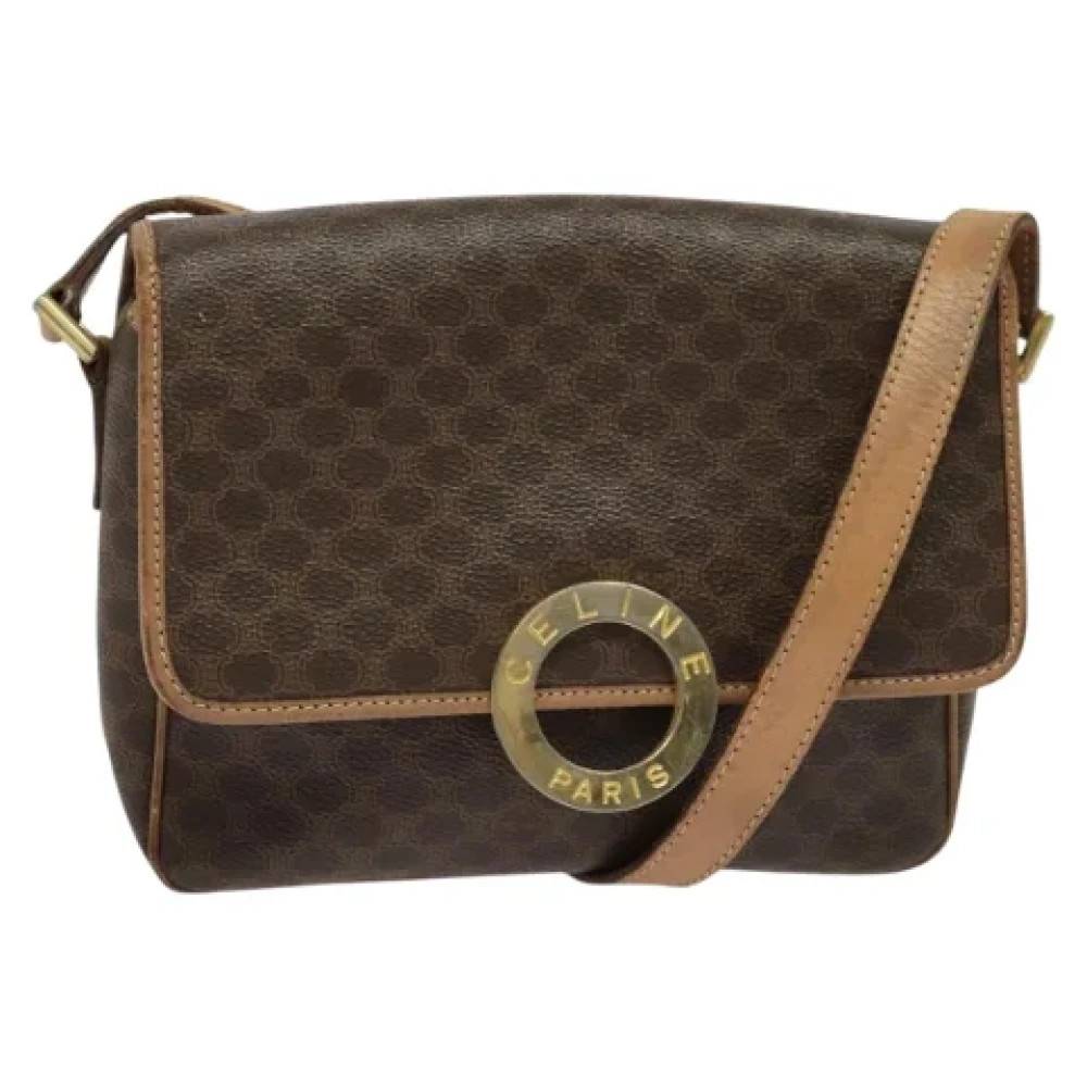 Celine Vintage Pre-owned Laeder celine-tasker - Vintage - Dame - Brun - ONE SIZE - Uld