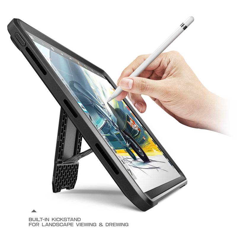 SUPCASE For iPad Pro 11 Case UB PRO Full-body Rugged Cover with Built-in Screen Protector&Kickstand,Not Compatible Apple Pencil